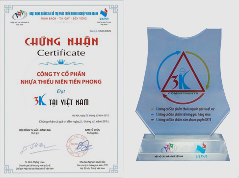NTP đạt chứng nhận 3K tại Việt Nam