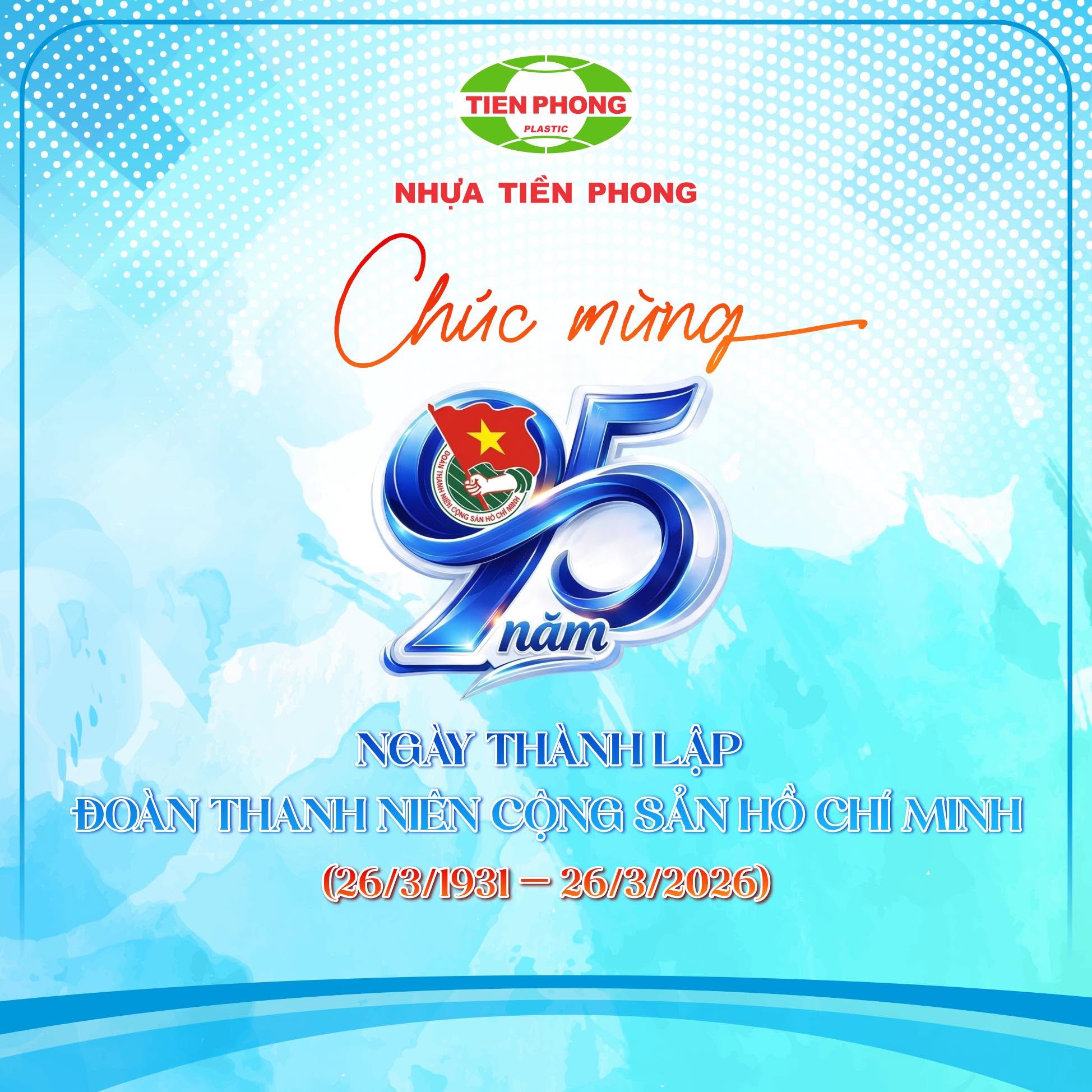 KỶ NIỆM 95 NĂM NGÀY THÀNH LẬP ĐOÀN TNCS HỒ CHÍ MINH