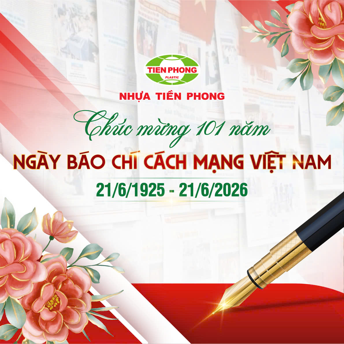 CHÚC MỪNG 101 NĂM NGÀY BÁO CHÍ CÁCH MẠNG VIỆT NAM 21/6