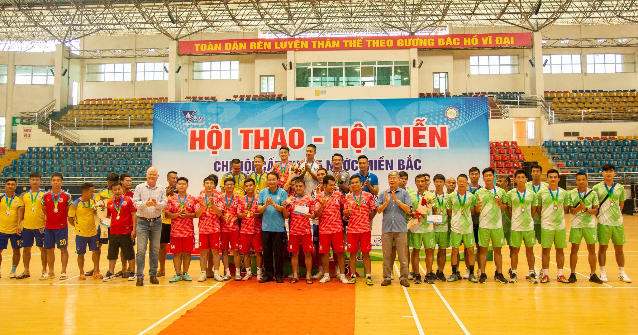 BẾ MẠC HỘI THAO – HỘI DIỄN CHI HỘI CẤP THOÁT NƯỚC MIỀN BẮC