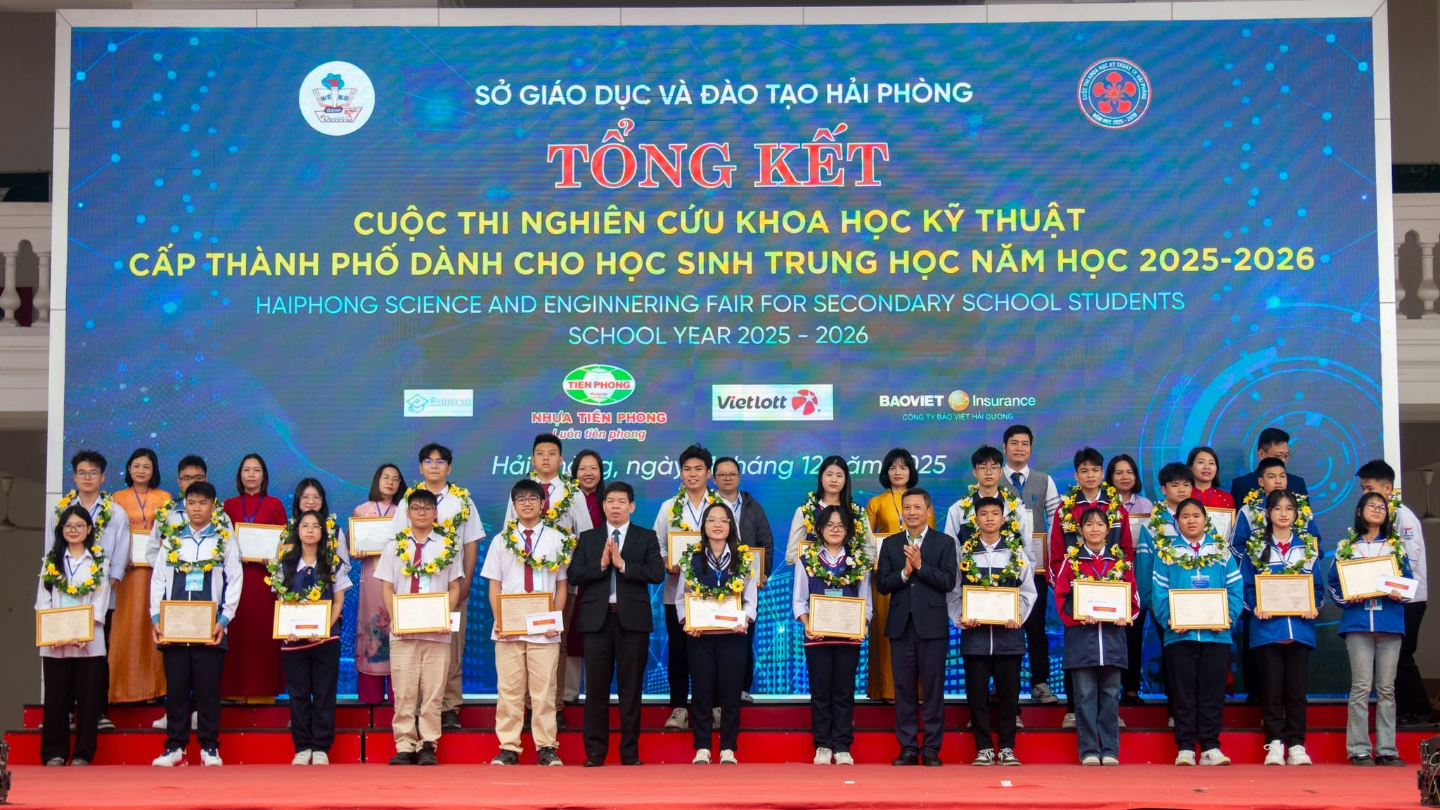 NHỰA TIỀN PHONG ĐỒNG HÀNH CÙNG CUỘC THI KHOA HỌC KỸ THUẬT CẤP THÀNH PHỐ NĂM 2025 - 2026