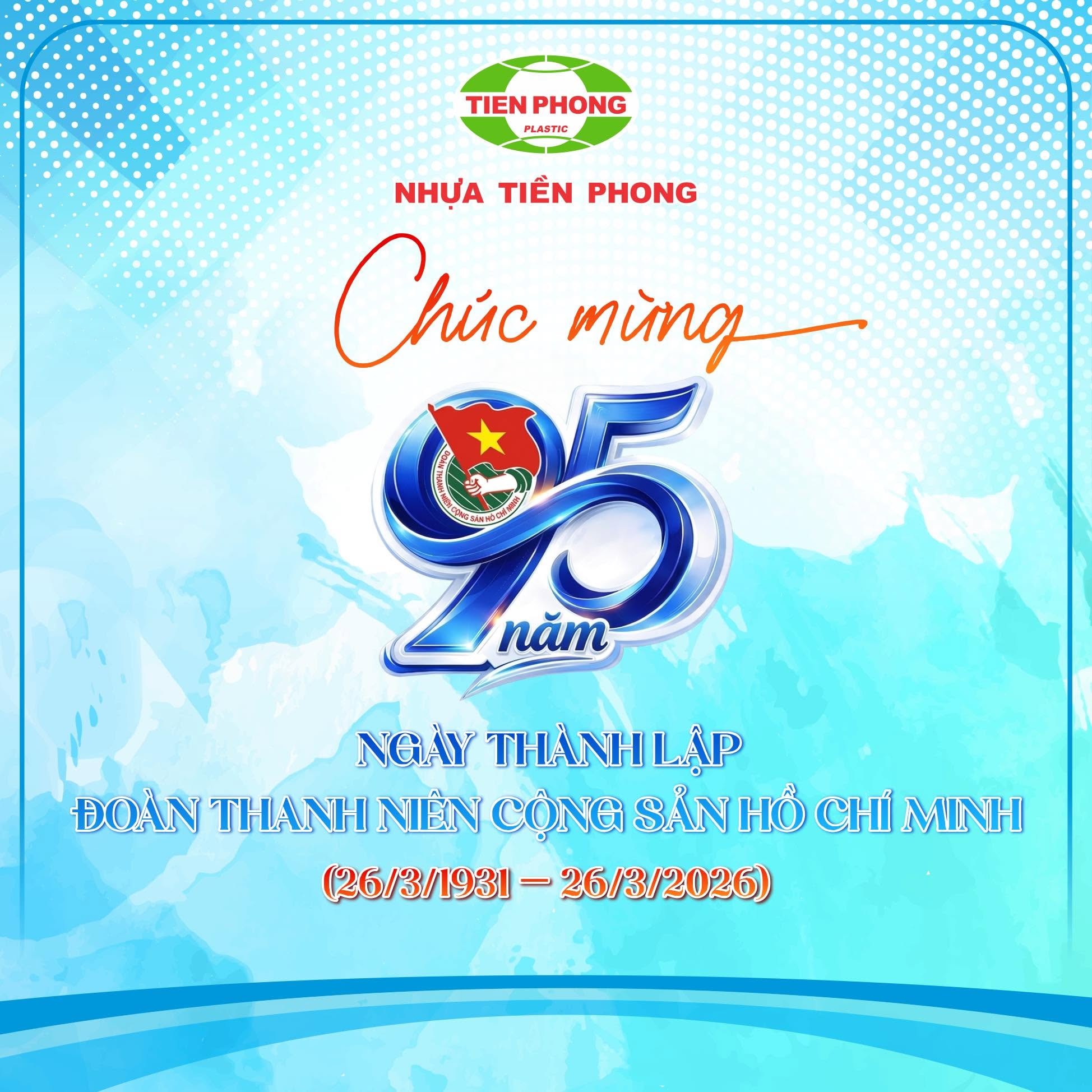 KỶ NIỆM 95 NĂM NGÀY THÀNH LẬP ĐOÀN TNCS HỒ CHÍ MINH