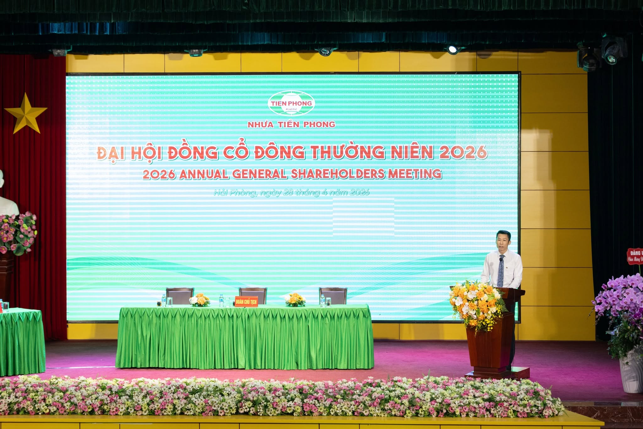 ĐẠI HỘI ĐỒNG CỔ ĐÔNG THƯỜNG NIÊN NHỰA TIỀN PHONG 2026