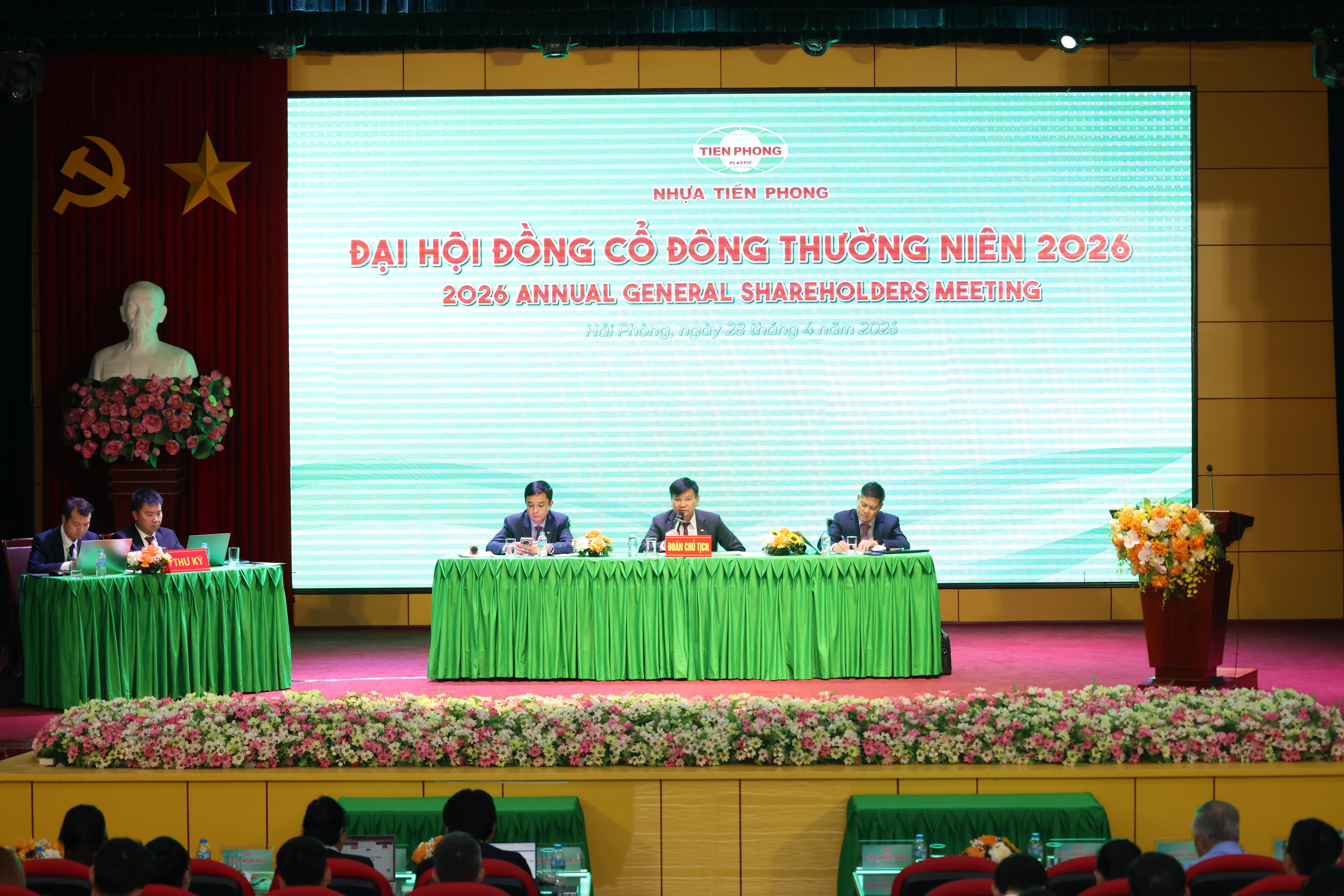 PS ĐẠI HỘI ĐỒNG CỔ ĐÔNG THƯỜNG NIÊN NHỰA TIỀN PHONG 2026