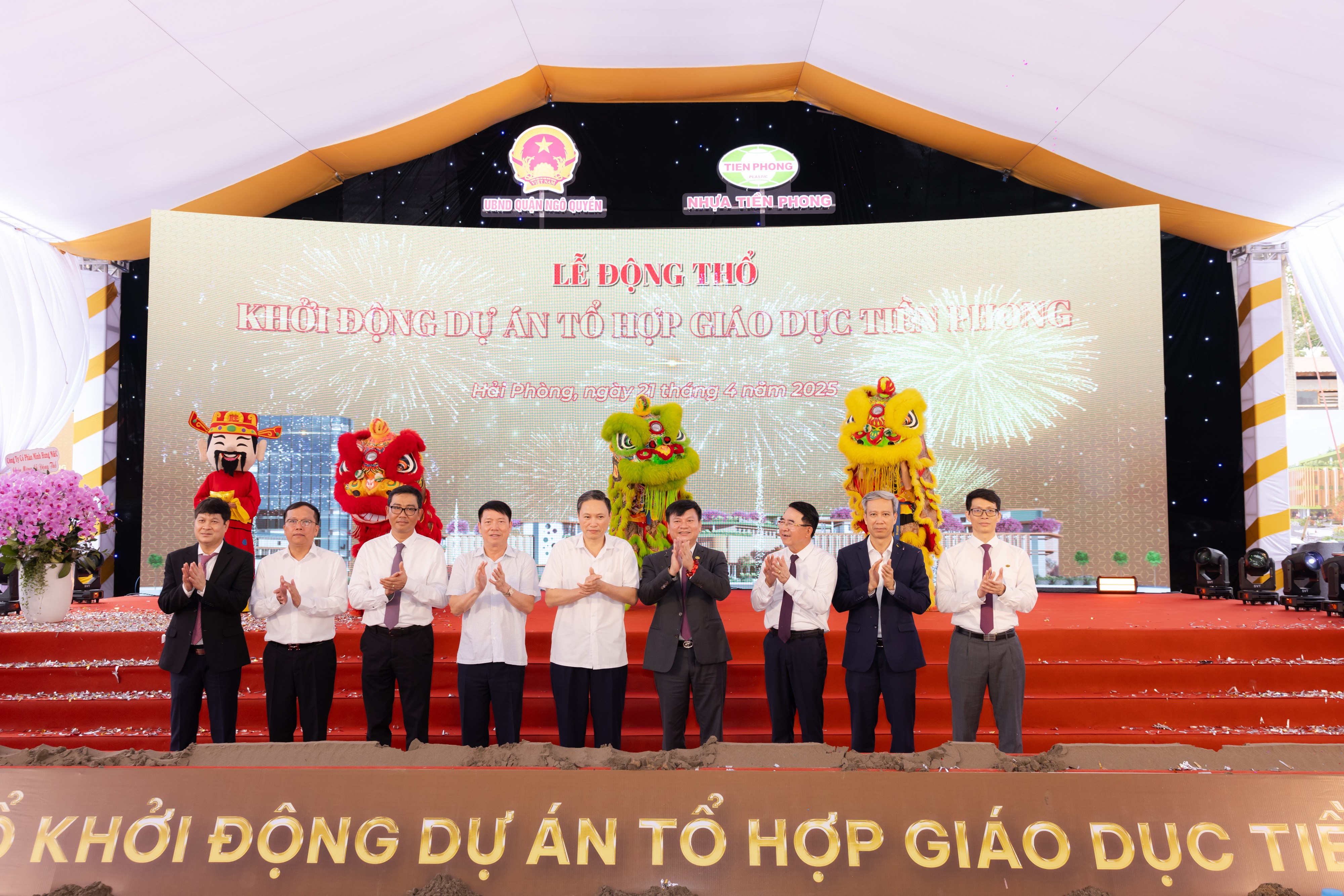 LỄ ĐỘNG THỔ TỔ HỢP GIÁO DỤC TIỀN PHONG