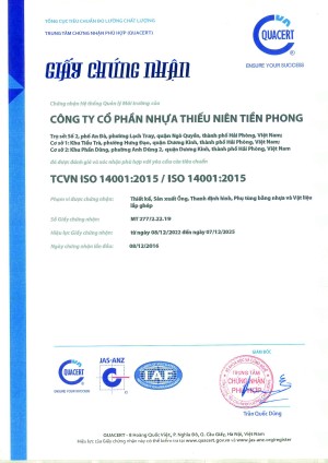 GCN Hệ thống quản lý Môi trường